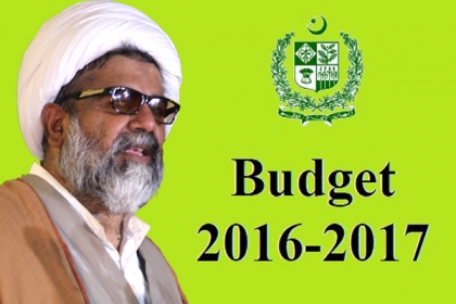 مسلم لیگی حکومت کی جانب سے پیش کردہ بجٹ2016-17 بھی سابقہ ادوارکی طرح غریب کُش ہے،علامہ راجہ ناصرعباس جعفری