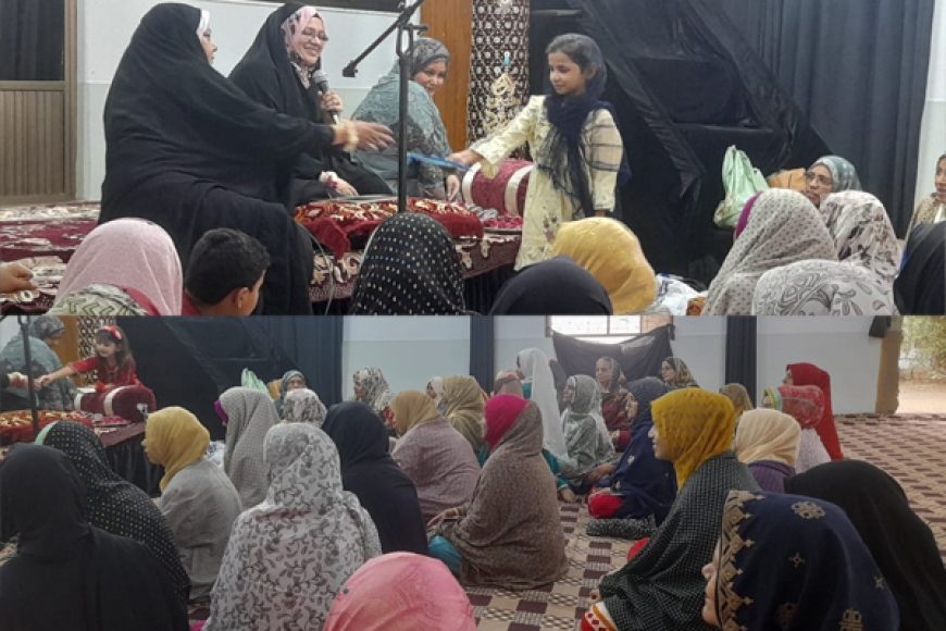 ایم ڈبلیوایم شعبہ خواتین کے زیر اہتمام جامع مسجد جعفریہ میں جشن عید مباہلہ کا انعقاد