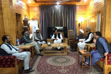 ایم ڈبلیو ایم کے صوبائی صدر آغا علی رضوی کی قیادت میں وفد کی وزیر اعلی جی بی خالد خورشید سے ملاقات
