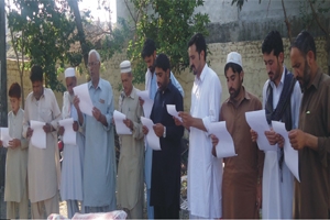 مجلس وحدت مسلمین گاربہ گاؤں یونٹ کی تقریب حلف برداری کا انعقاد