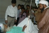 چیئرمین خیرالعمل فائونڈیشن نثار فیضی کی پمز اور پولی کلینک میں زخمی کارکنان کی عیادت