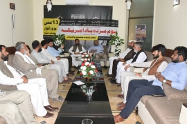 ایم ڈبلیوایم راولپنڈی اسلام آباد کے تحت یوم مردہ باد امریکا کے موقع پر نیشنل پریس کلب پر بھرپور احتجاج کیا جائے گا، نثار فیضی