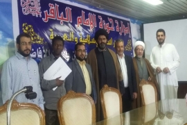 علامہ شفقت شیرازی کی حوزہ امام محمد باقرؑ دمشق کے زیر اہتمام تقریب تقسیم اسناد میں شرکت