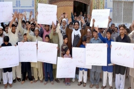 ملتان،مجلس وحدت مسلمین کے زیراہتمام سانحہ پارہ چنار کے خلاف احتجاجی مظاہرہ،حکومت کے خلاف شدید نعرے بازی