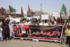 ملتان، ایم ڈبلیو ایم کے زیراہتمام ناموس رسالت ریلی، بھارتی مصنوعات کے بائیکاٹ کا مطالبہ