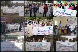 خیرالعمل ورکنگ اینڈ ڈیولپمنٹ ٹرسٹ شعبہ ویلفیئرمجلس وحدت مسلمین کے تحت عالمی یوم دمہ پر ملک گیر آگہی واک اور کیمپس کاانعقاد