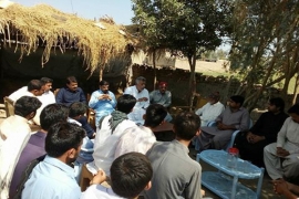 لاڑکانہ تحصیل ڈوکری گاؤں بابل خان جروارمیں ایم ڈبلیوایم کے نئے یونٹ کا قیام