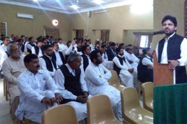 بار کونسل اگر شہید وکلاءکے اہل خانہ کو انصاف نہیں دلا سکتی تو عدم وانصاف کی فراہمی کی بات نہ کرے،ناصر شیرازی
