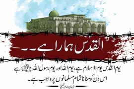 ہم پاکستان بھر کے عوام، سیاسی ومذہبی جماعتوں کے قائدین اور کارکنوں سے اپیل کرتے ہیں کہ وہ یوم القدس کے اجتماعات میں اپنی شرکت کو یقینی بنائیں،ایم ڈبلیوایم