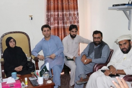 پاراچنار، الیکشن مہم میں بھائی چارگی کے فروغ کیلئےایم ڈبلیوایم کے امیدوار کی دیگر امیدواروں سے ملاقاتیں