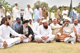 شیعہ نسل کشی،احتجاج،دھرنا اور بھوک ہڑتال