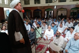 ظہور امام زمان ؑاور انقلاب مہدوہت کی رکاوٹوں کو مٹانا ہماری شرعی اور عقلی ذمہ داری ہے،علامہ شیخ اعجازبہشتی