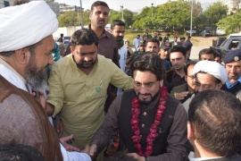 جشن عید میلاد النبیؐ کے موقع پر وزیر مملکت برائے داخلہ شہریارآفریدی کامجلس وحدت مسلمین کے استقبالیہ کیمپ کا دورہ