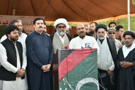 بھوک ہڑتال کا بارہواں روز،فیصل کریم کنڈی اور ندیم افضل چن کا علامہ ناصر عباس جعفری کی مکمل حمایت کا اعلان