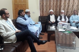 ایم ڈبلیوایم کے مرکزی رہنما اسدعباس نقوی کی وفدکے ہمراہ ملی یکجہتی کونسل کے اجلاس میں شرکت