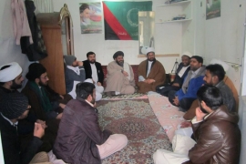 مرکزی سیکریٹری امور خارجہ ایم ڈبلیوایم علامہ شفقت شیرازی کاتنظیمی  دورہ مشہد مقدس