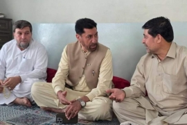 مجلس وحدت مسلمین پاکستان کے رکن قومی اسمبلی انجنئیر حمید حسین طوری کی اراکین انجمن حسینیہ پاراچنار سے ملاقات