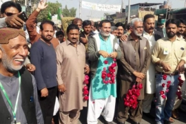 بہاولپور، ایم ڈبلیوایم کا دیگر تنظیمات کے ساتھ ملکر فرید گیٹ پر استقبالیہ کیمپ، جلوس میلادالنبیؐ کے شرکاء کا استقبال
