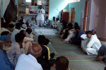 انتخابی حکمت عملی کی تیاری ،مرکزی سیکریٹری سیاسیات ایم ڈبلیوایم اسد عباس نقوی کا دورہ ٹھٹھہ اور سجاول