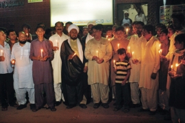 ایم ڈبلیوایم فیصل آباد کی جانب سے شہدائے کوئٹہ کی یا د میں چراغاں