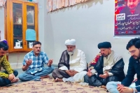 علامہ راجہ ناصرعباس جعفری حفظہ اللہ کی کراچی میں پاسبان عزا کراچی کے جنرل سیکریٹری شہید سید سلمان حیدر رضوی کے گھر آمد
