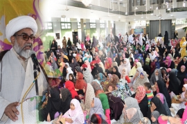 جب خوف اور ڈر معاشرے پر حاوی کردیاگیا تھا تو جناب سیدہؑ نے اس نظام جبرکے خلاف آواز اٹھائی،علامہ راجہ ناصرعباس